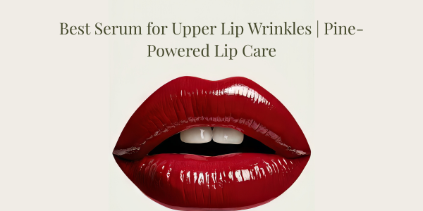 Best Serum for Upper Lip Wrinkles | Pine-Powered Lip Care