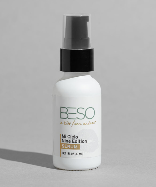 BESO Pine Face Serum with Colorado Ponderosa Pine extract for firmness, hydration, and visible anti-aging results